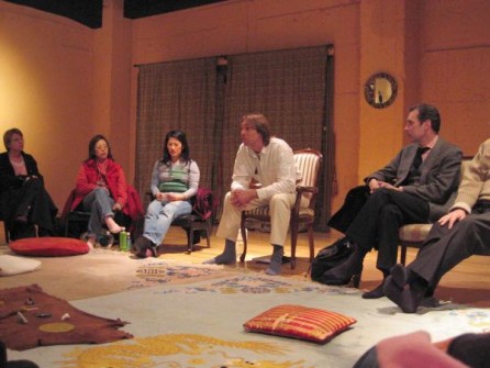 During the Awaken To Your True Self Talk & Meditation, Tokyo
東京での「目覚め」のトークと瞑想中
