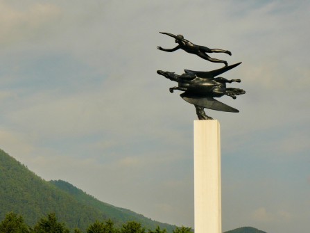 During our well deserved holiday brake in Hakone visiting the sculpture park