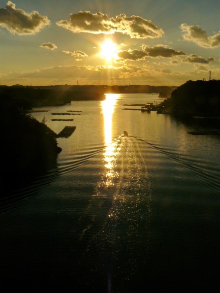 志摩: 今日も賢島の夕景は素晴らしい