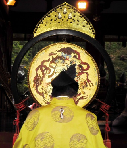 KAMAKURA: At the ceremony for the Yabusame event