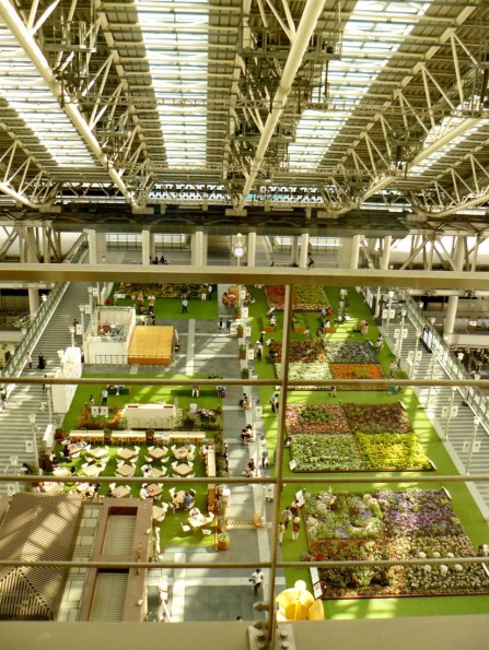 OSAKA: View from a restaurant at Osaka station