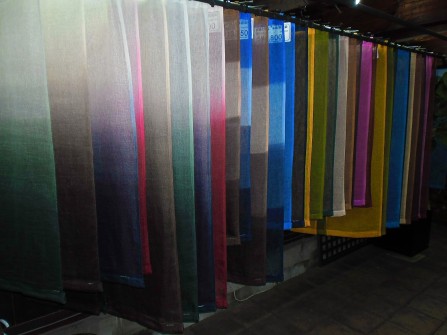 NARA - Exploring our nearby areas we find this traditional dyeing shop 